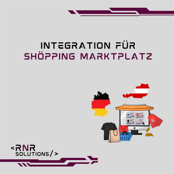 Integration für Shöpping Marktplatz – Österreich und Deutschland